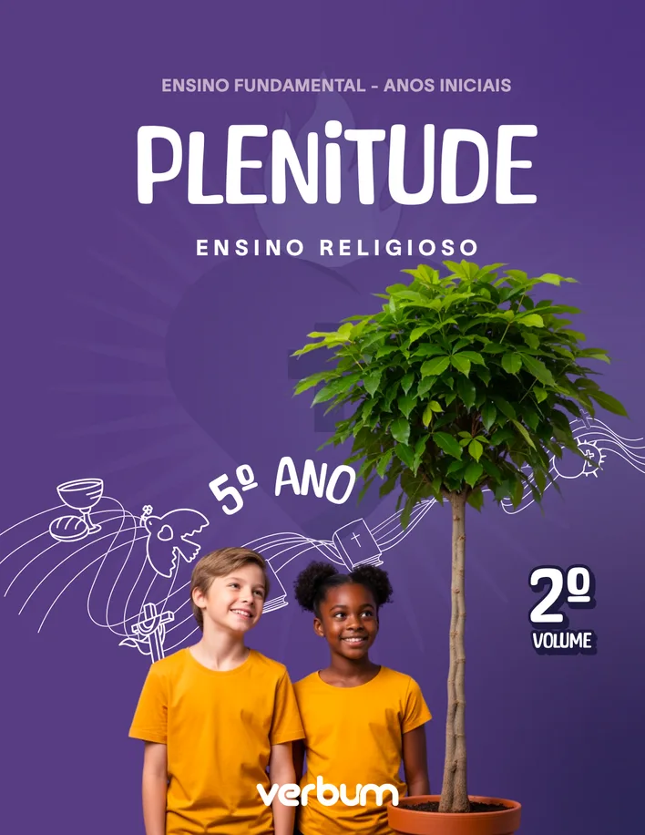 Capa Plenitude 5º ano — Ensino Religioso