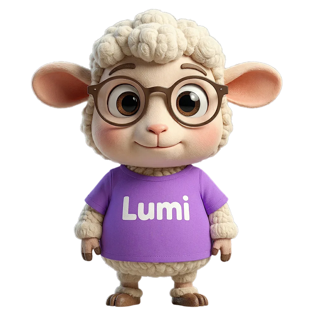 Lumi, o mascote de mediação afetiva do HUB Maria